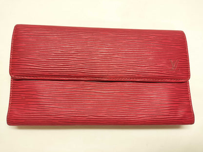 LOUIS VUITTON Epi Porte Tresor International Wallet M63387