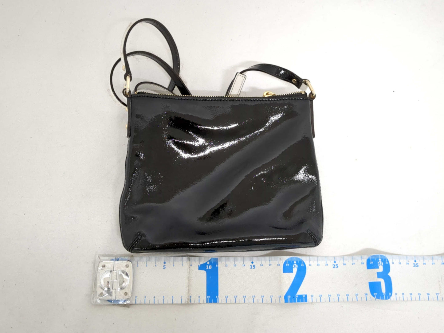 Kate Spade Swan Patent Tote Shoulder Bag