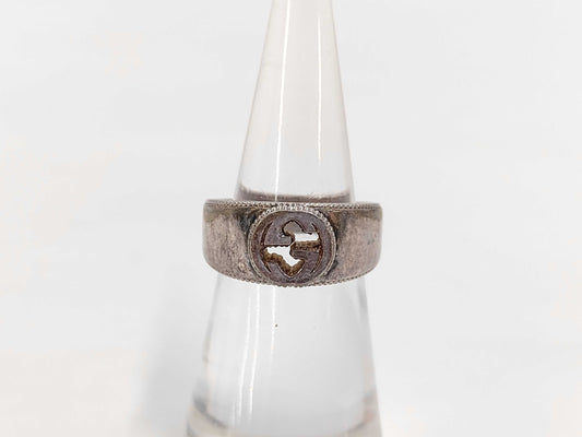 GUCCI Interlocking SV925 8.5g Ring