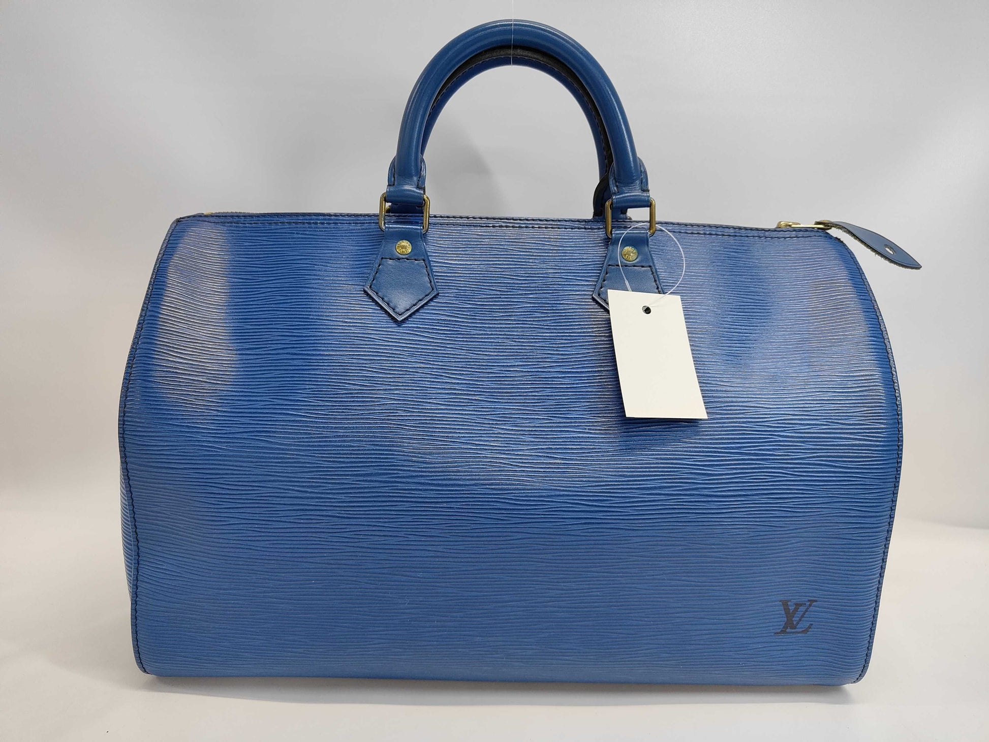 LOUIS VUITTON Epi Speedy 35 Boston Bag