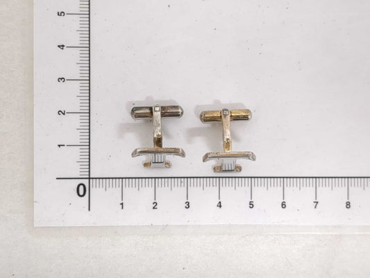 Tiffany & Co. T Logo Cufflinks and Tie Pins Set, SV925, 9.8g