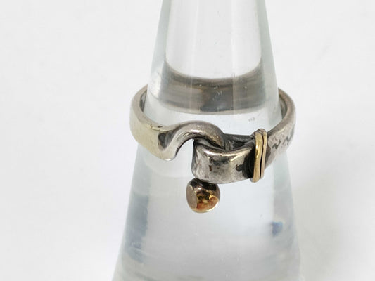 Tiffany & Co. Hook and Eye SV925 750 3.6g Ring
