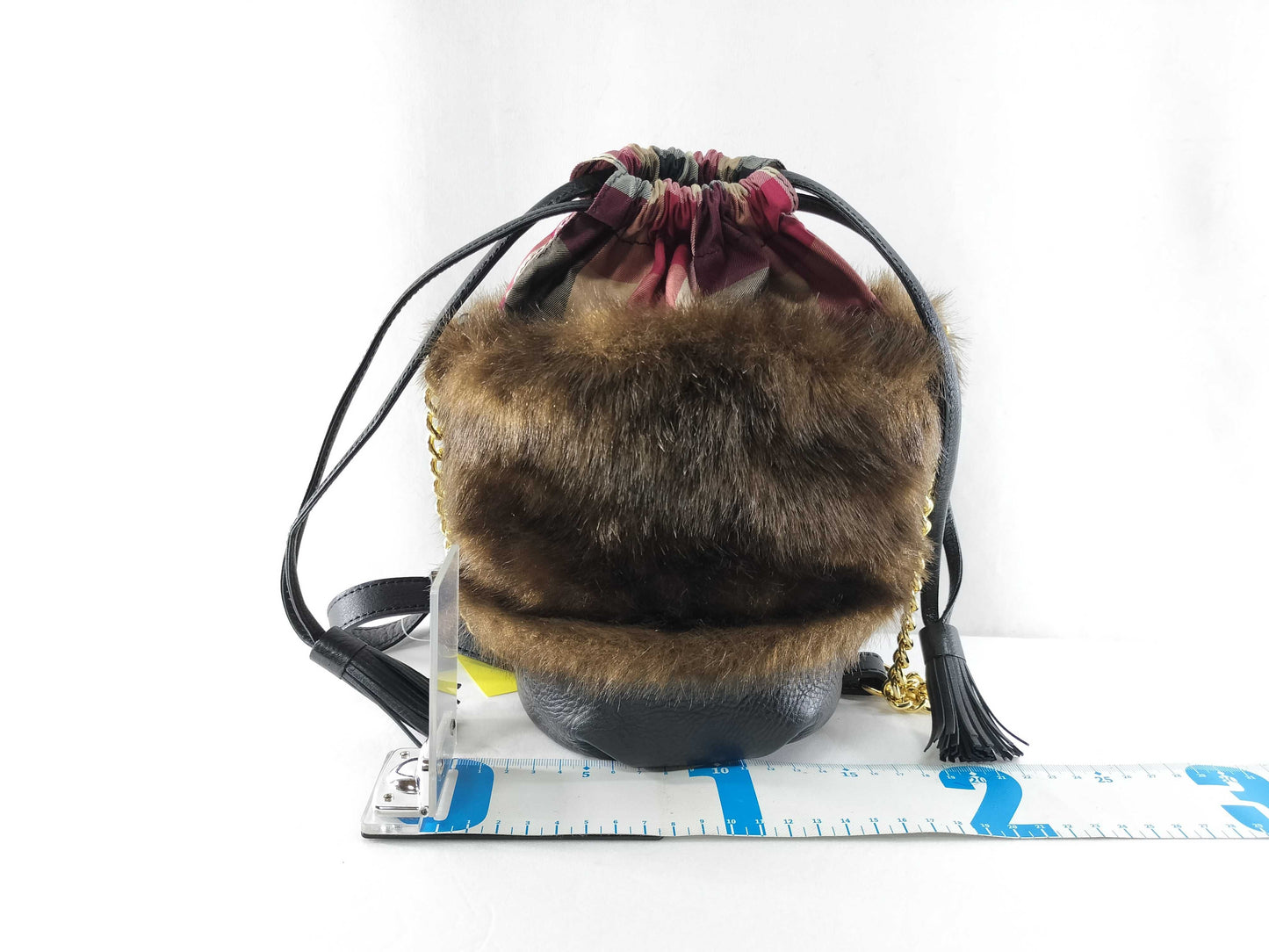 BURBERRY Blue Label Drawstring Shoulder Bag