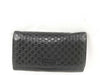 GUCCI GG Long Wallet Black Leather Wallet