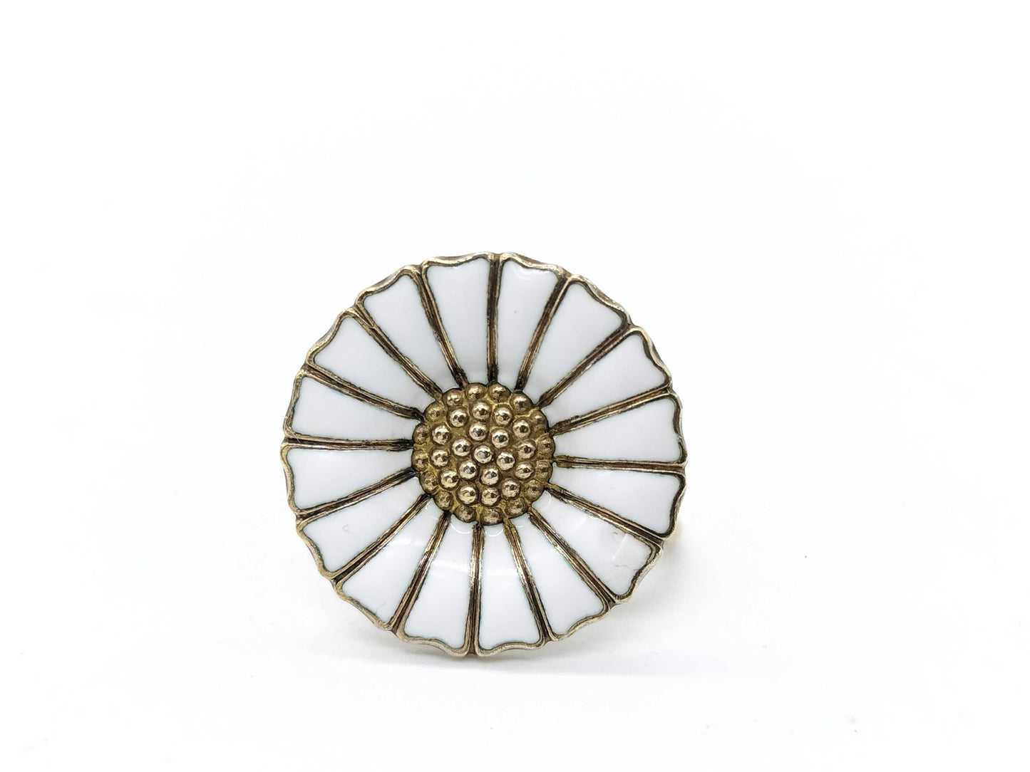 Georg Jensen Daisy Flower/Earrings SV925 6.9g Earrings