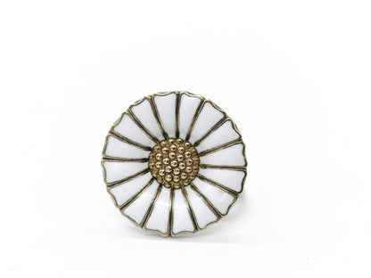 Georg Jensen Daisy Flower/Earrings SV925 6.9g Earrings