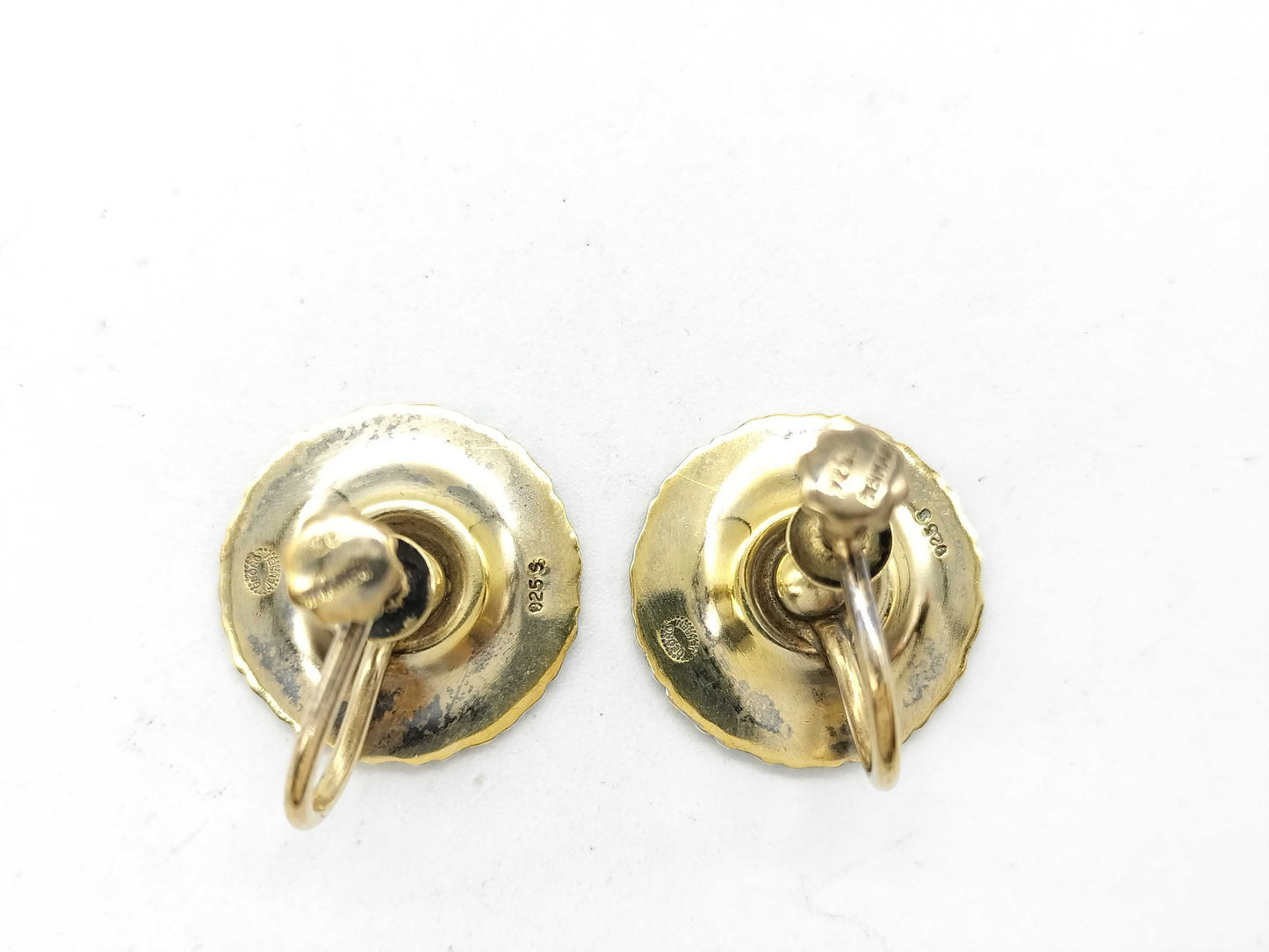 Georg Jensen Daisy Flower/Earrings SV925 6.9g Earrings