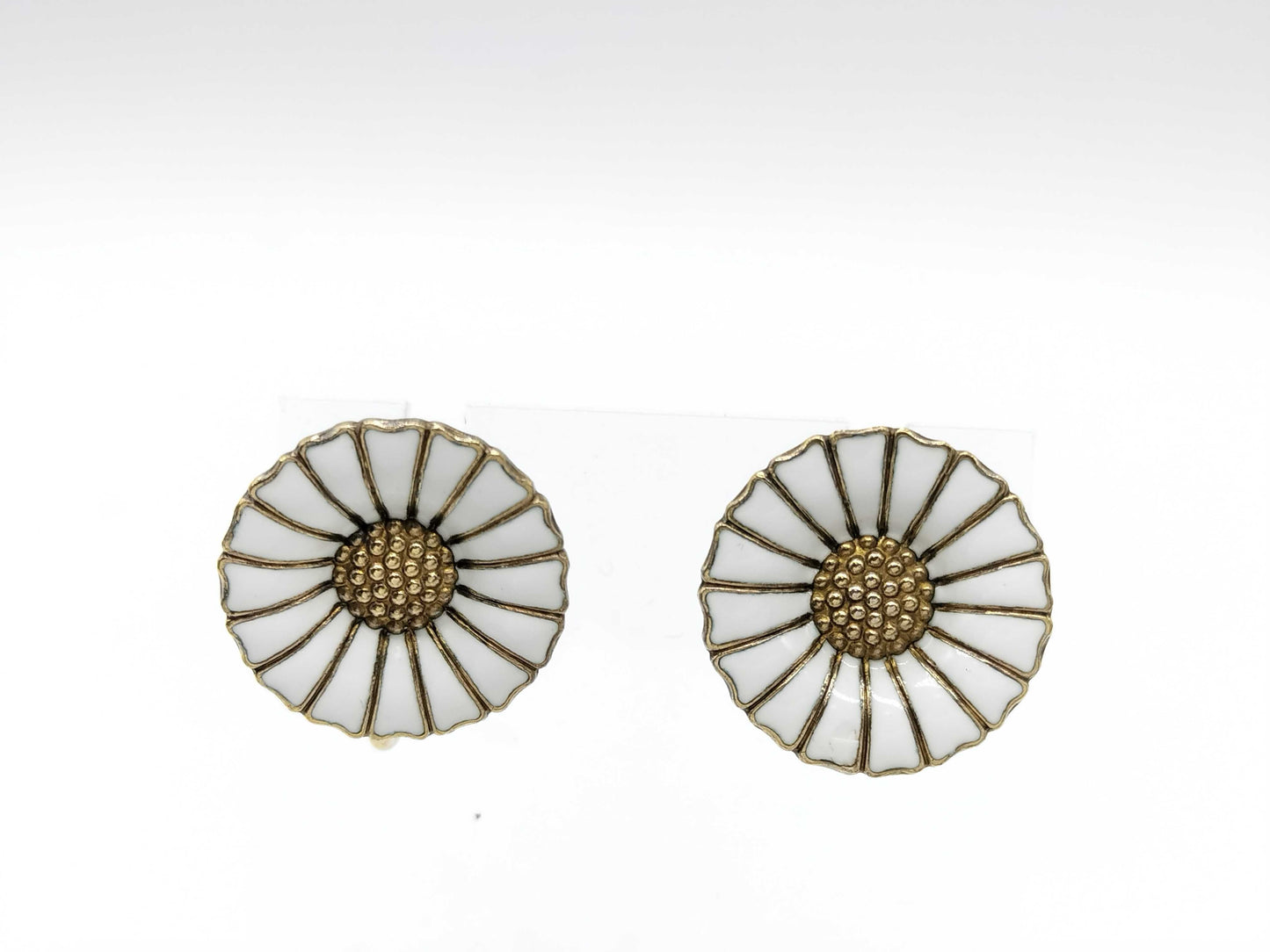 Georg Jensen Daisy Flower/Earrings SV925 6.9g Earrings