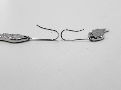 Dior feather earrings