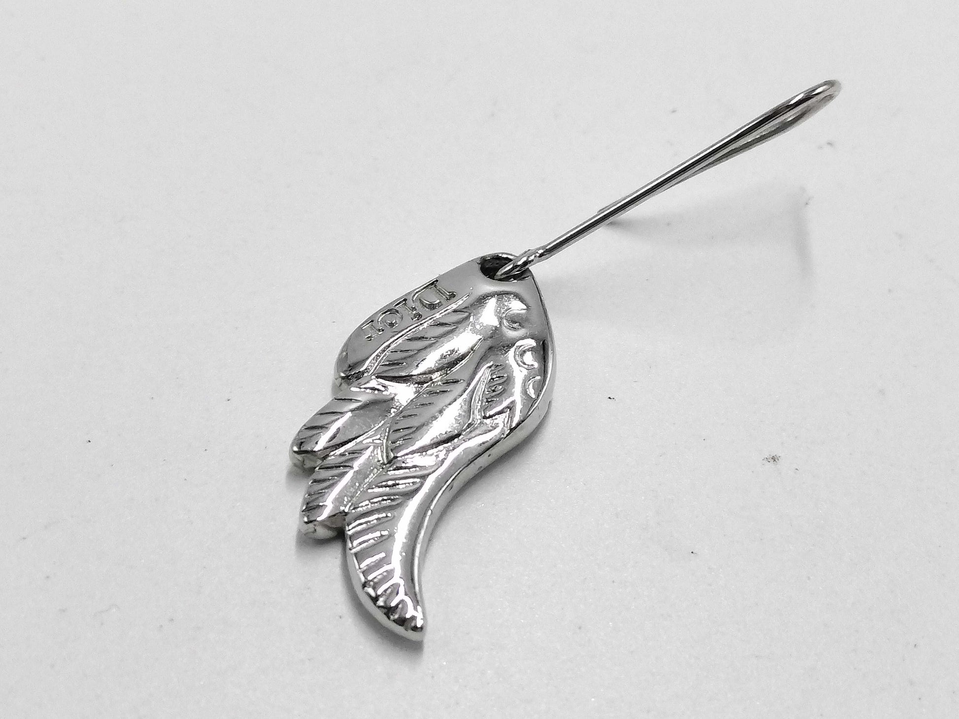 Dior feather earrings