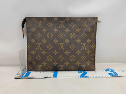 LOUIS VUITTON Monogram Pochette Toilette Second Bag