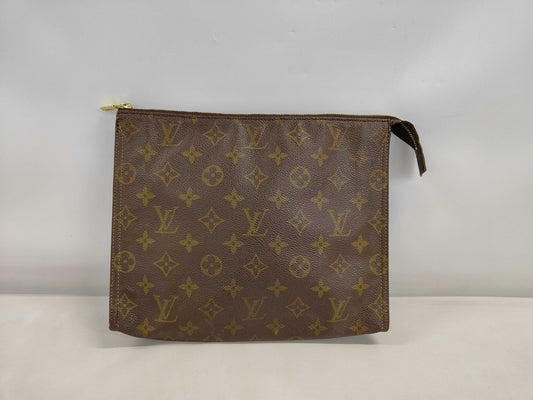 LOUIS VUITTON Monogram Pochette Toilette Second Bag