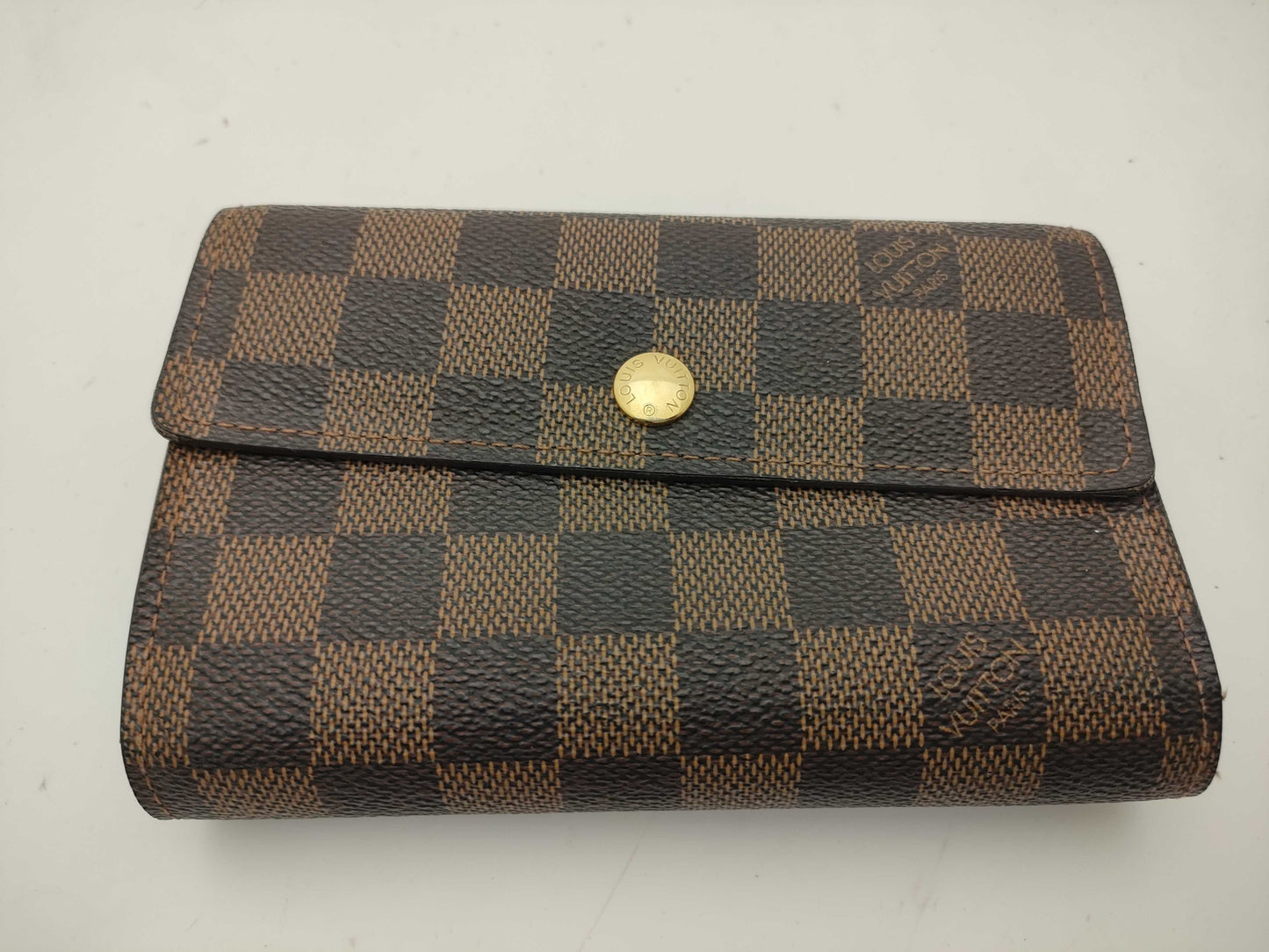 LOUIS VUITTON Damier Portefeuille Alexandra Wallet