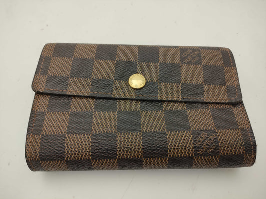 LOUIS VUITTON Damier Portefeuille Alexandra Wallet