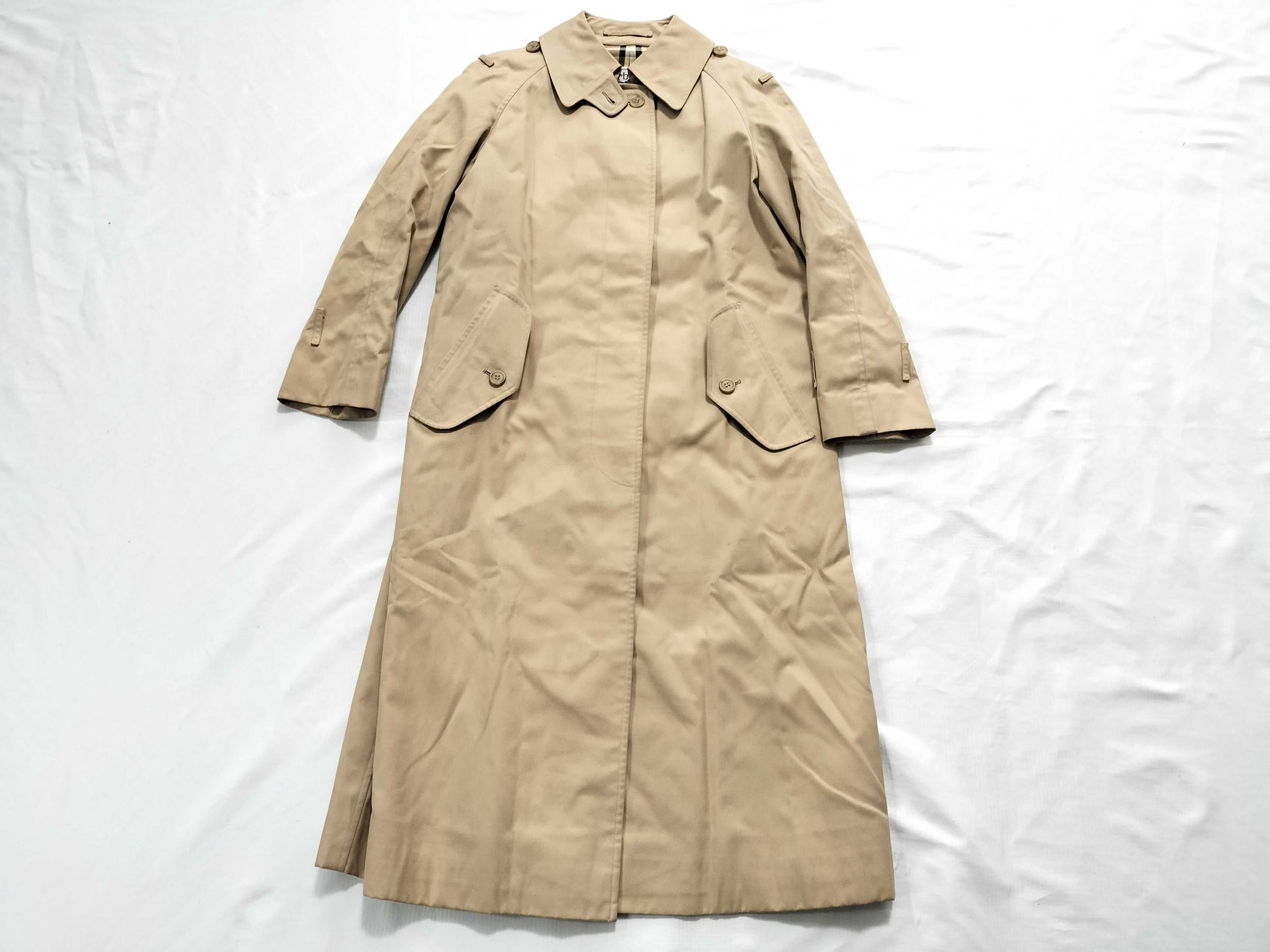 BURBERRY trench coat with stains