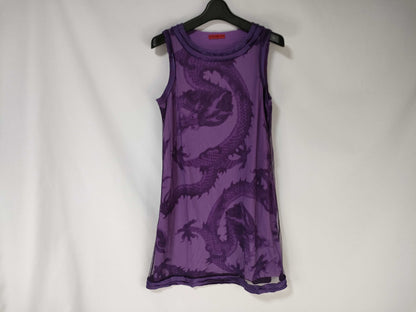 Vivienne Tam Dragon Sleeveless Dress