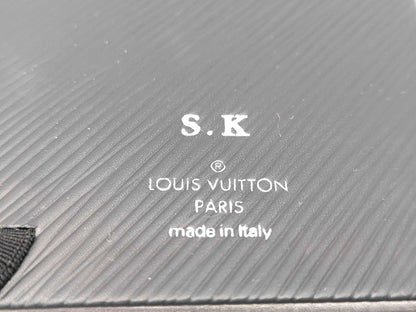 LOUIS VUITTON Taiga Cahier Gustave Notebook with Initials and Other Accessories