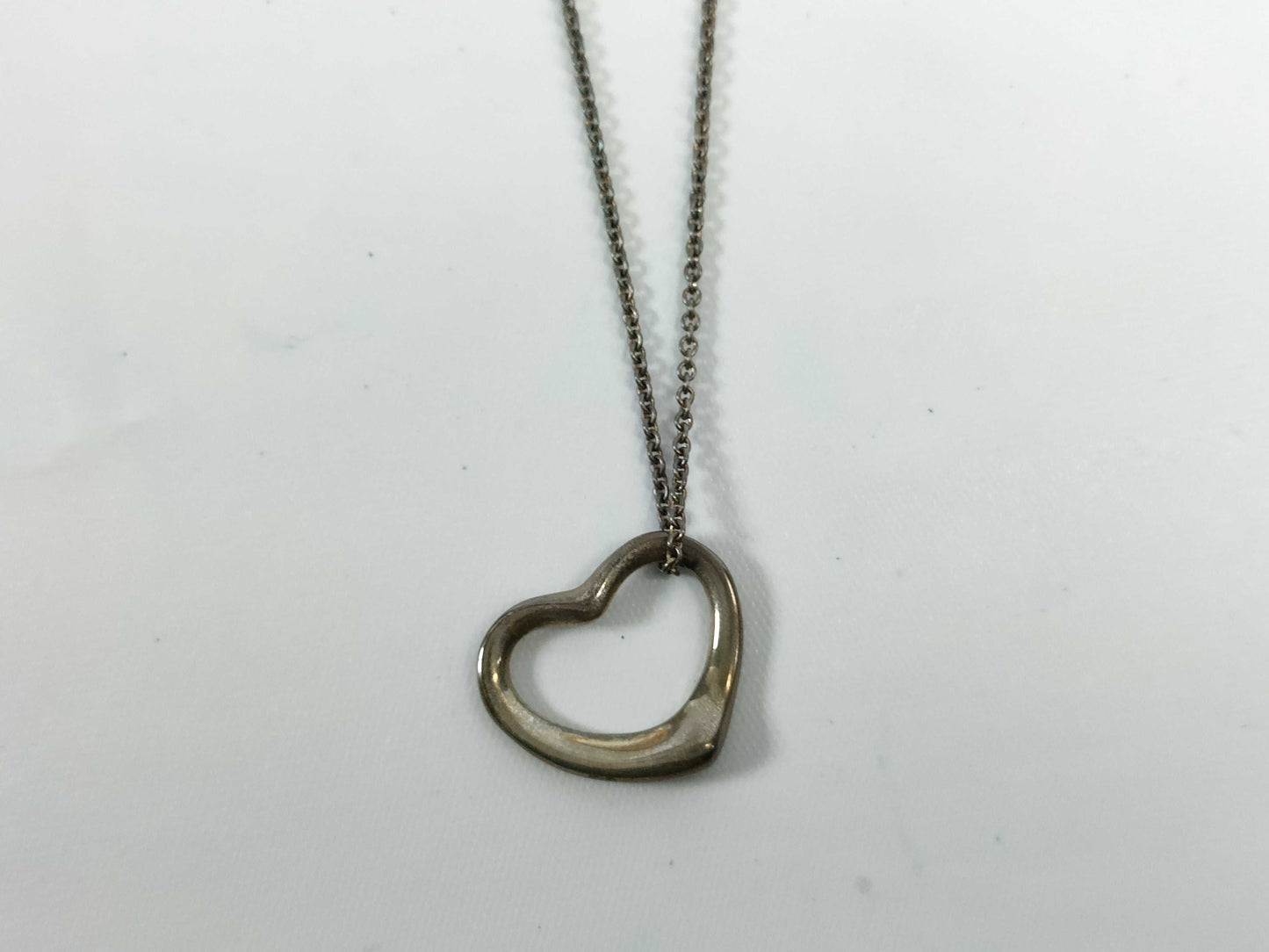 Tiffany & Co. Open Heart Necklace