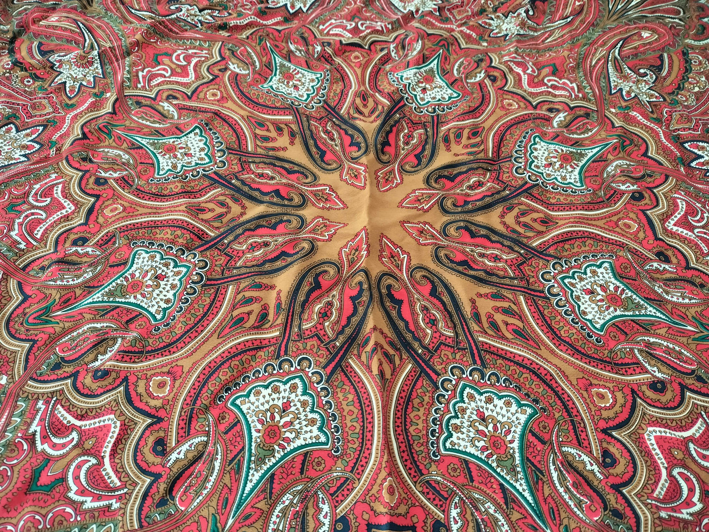 Yves Saint Laurent Large Paisley Scarf