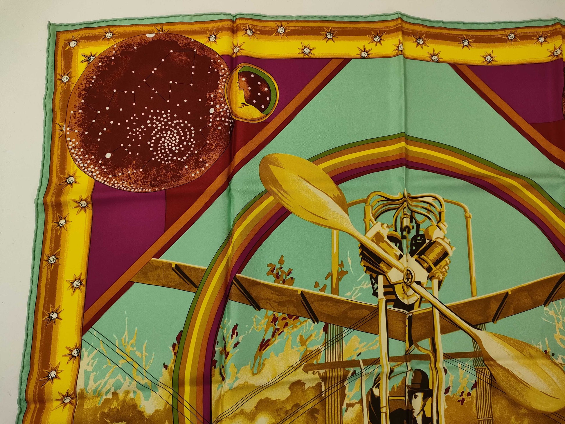 Cartier space design scarf