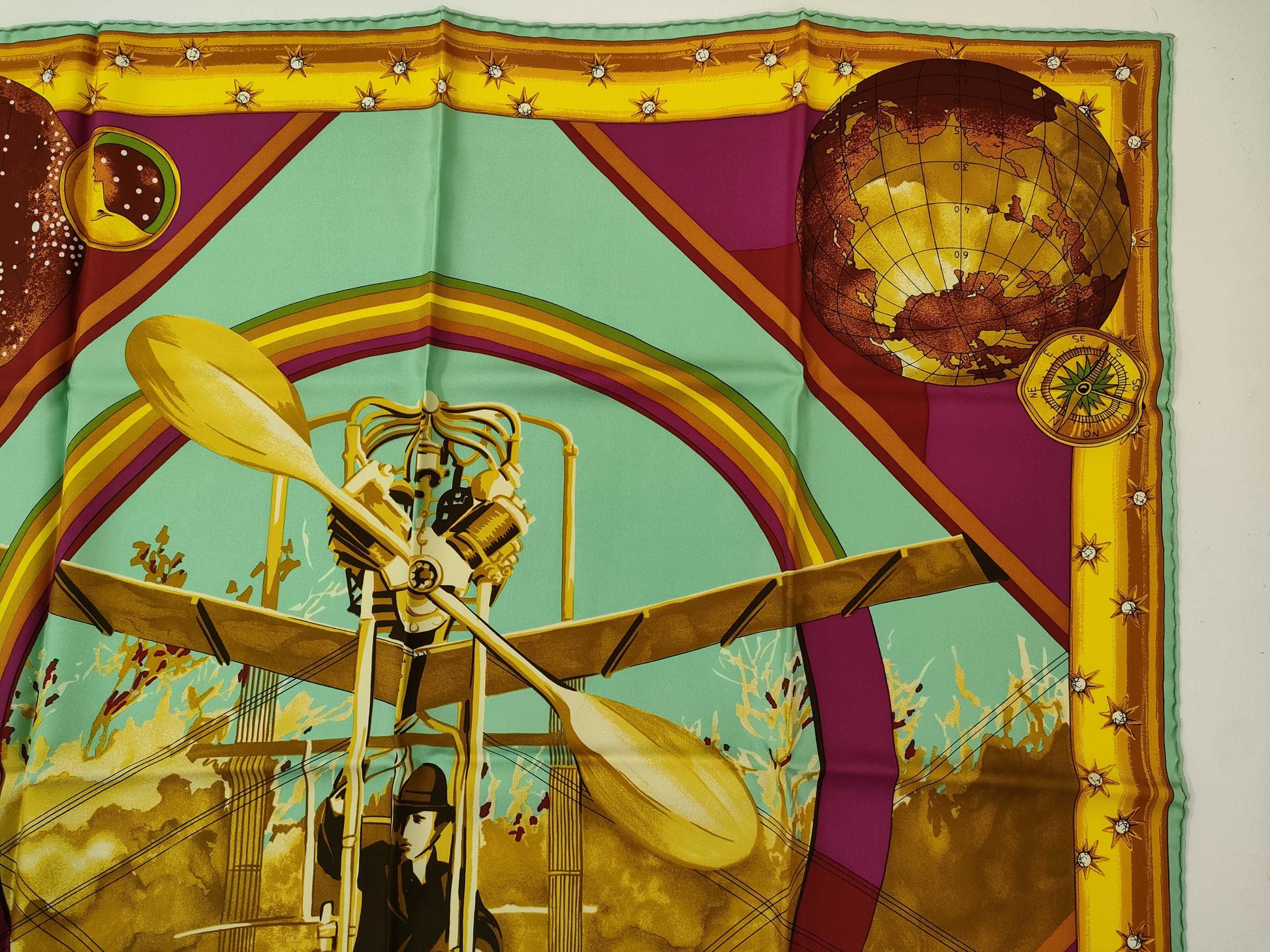 Cartier space design scarf