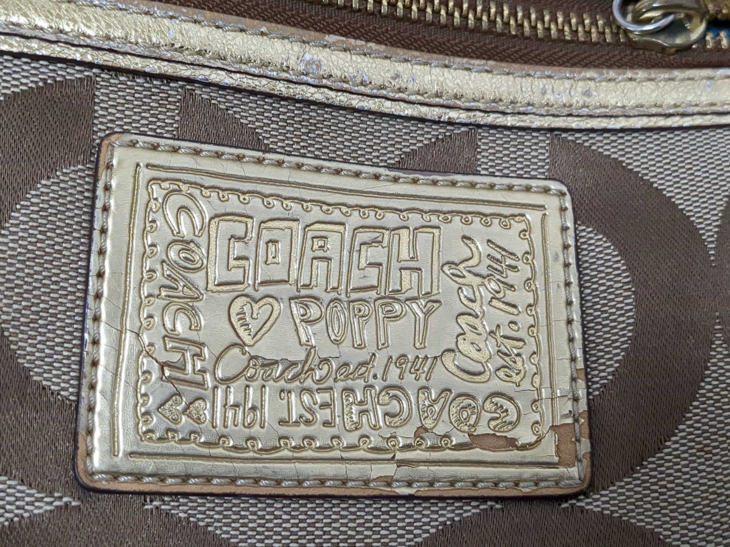 COACH Signature 5-Piece Handbag and Tote Bag Set