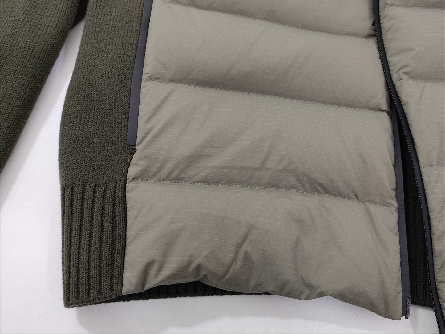 MONCLER Grenoble Wool Zip-Up Cardigan