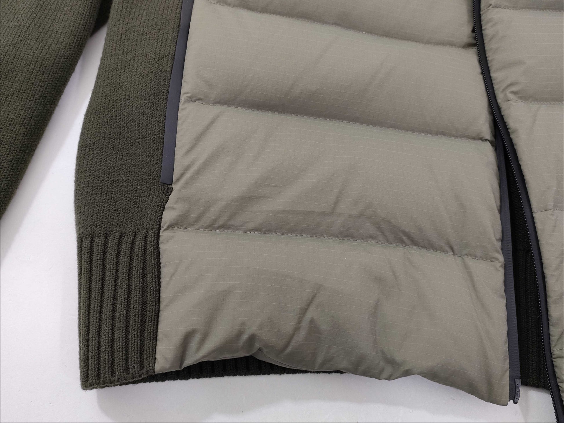 MONCLER Grenoble Wool Zip-Up Cardigan