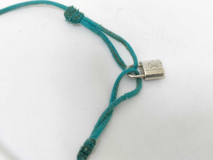 LOUIS VUITTON Monogram Bracelet AG925 Lockit Q95590 Bracelet/Bangle