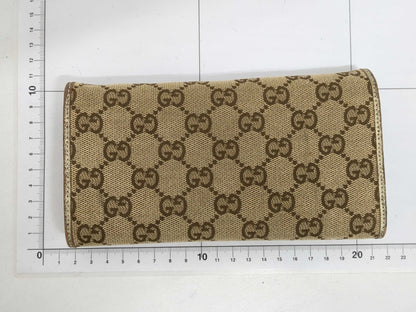 GUCCI Coach CW778 Long Wallet / Gucci GG Canvas Long Wallet 