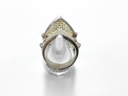 Vivienne Westwood Vivienne Armour Ring with Stones, 925