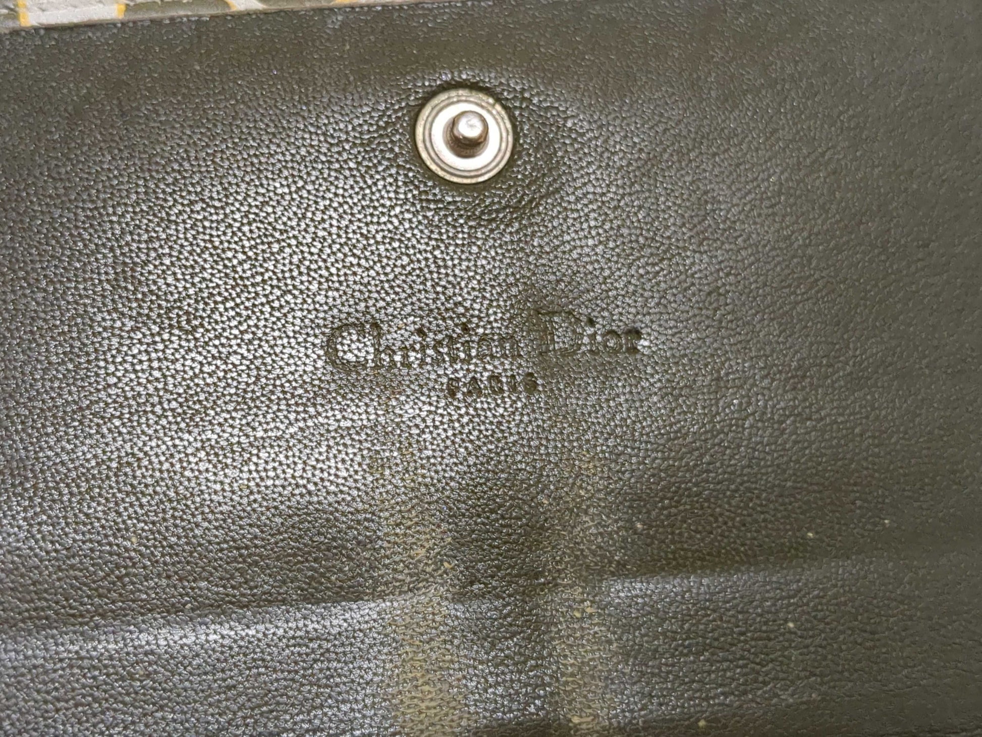 LOUIS VUITTON Monogram Dior Wallet and Key Case 