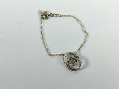 Tiffany & Co. Interlocking Circle Bracelet, SV925, 2.9g