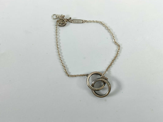 Tiffany & Co. Interlocking Circle Bracelet, SV925, 2.9g