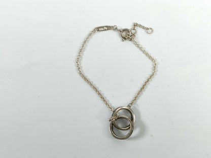 Tiffany & Co. Interlocking Circle Bracelet, SV925, 2.9g