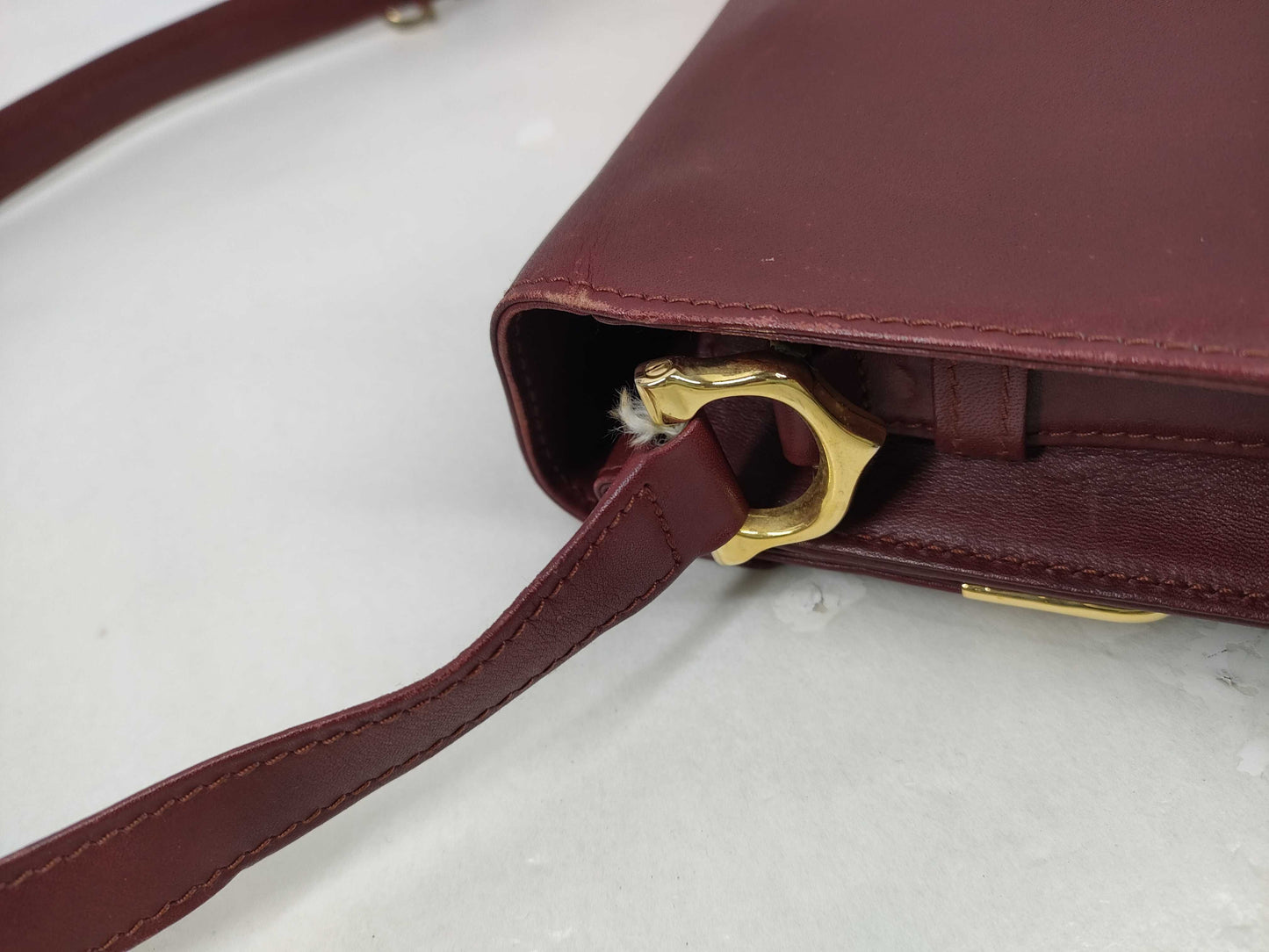 Cartier Must Shoulder Leather Bag Shoulder Bag