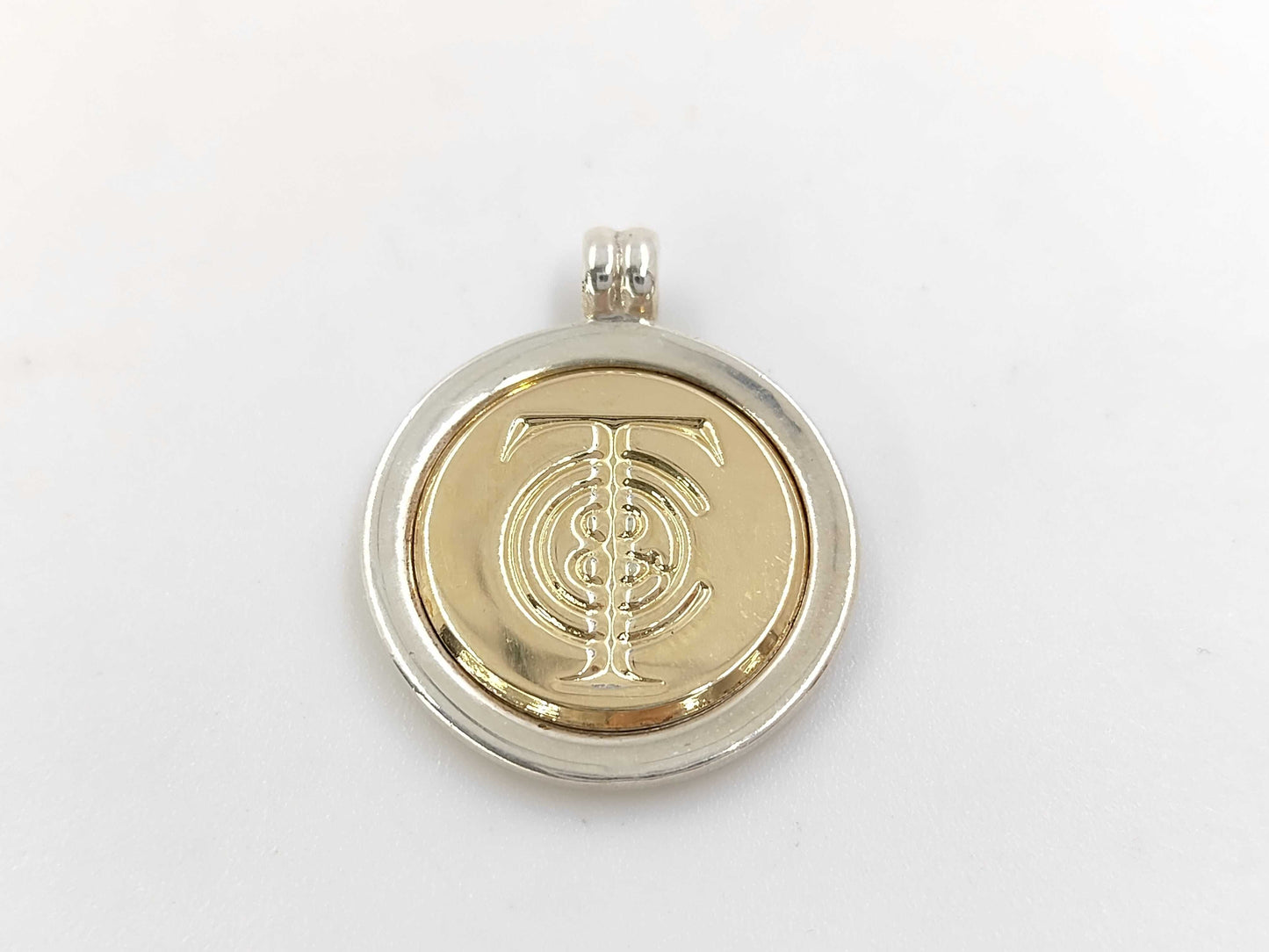 Tiffany & Co. 750 T&C Coin Top SV925 Pendant Top