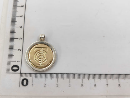 Tiffany & Co. 750 T&C Coin Top SV925 Pendant Top