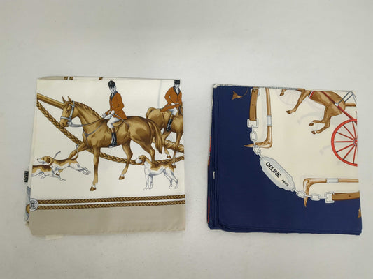 CELINE 2-piece scarf