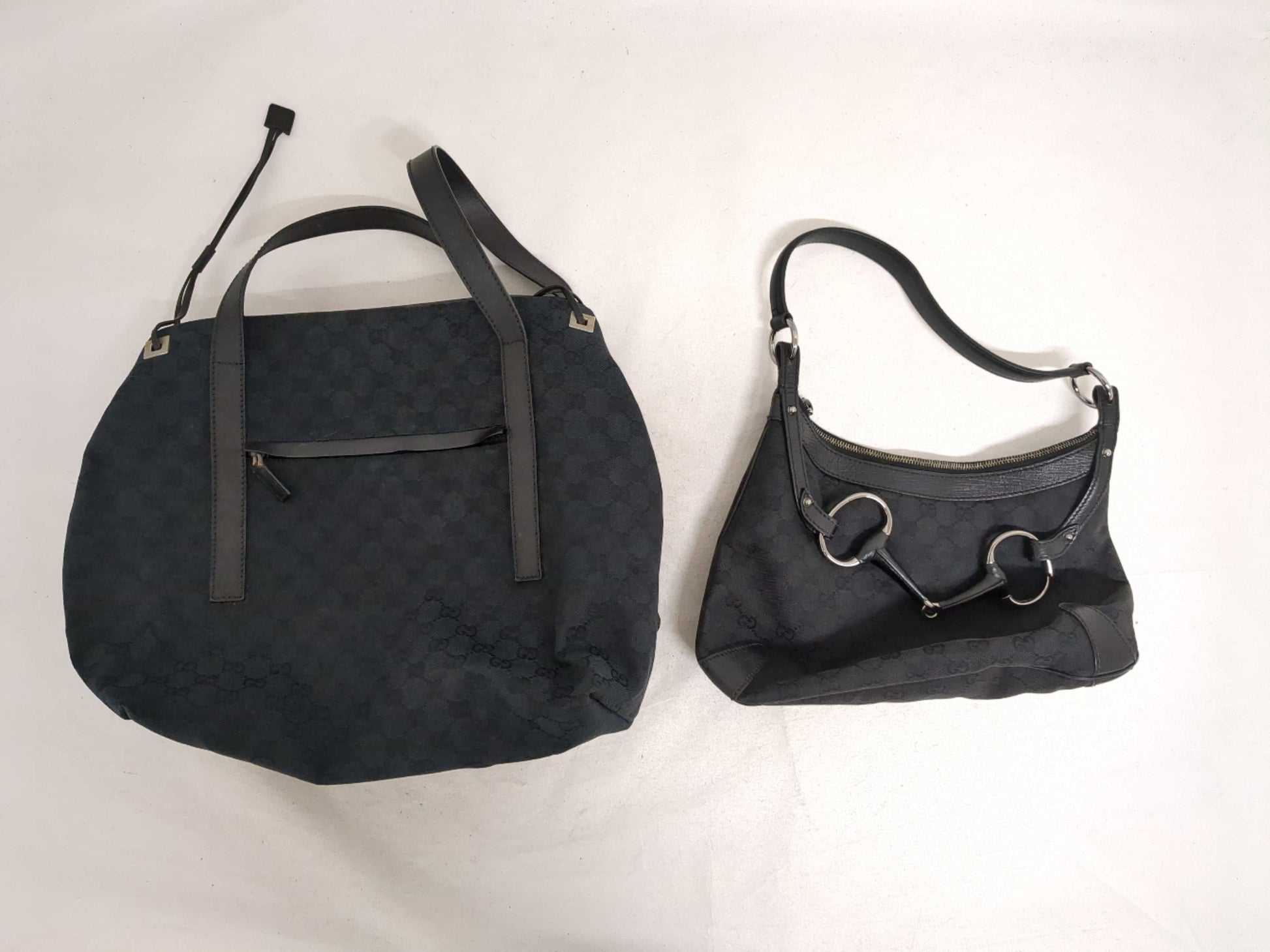 GUCCI GG Canvas Shoulder Bag x 2