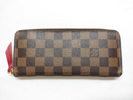 LOUIS VUITTON Damier N60534/Portefeuille Clemence Wallet