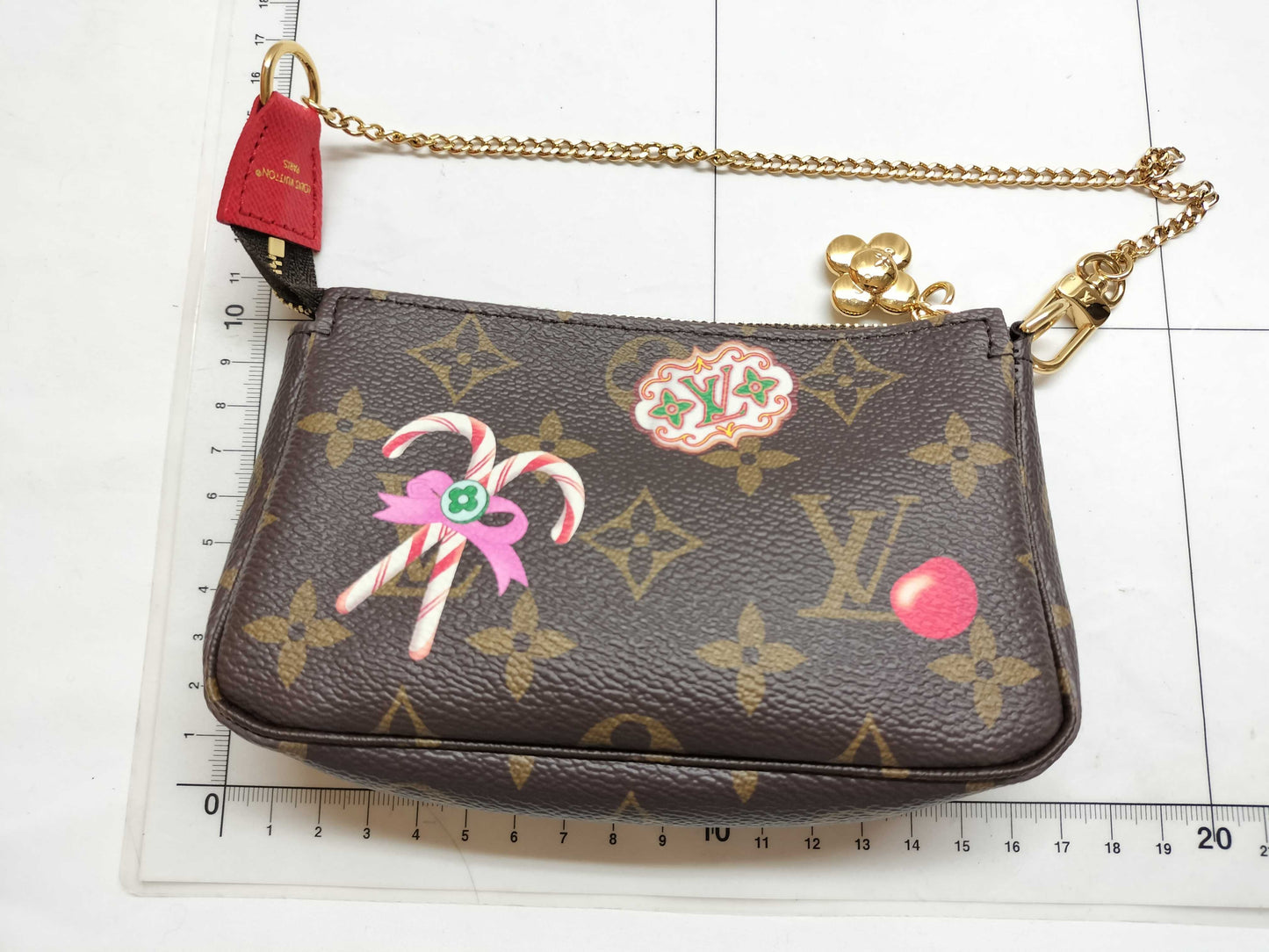 LOUIS VUITTON Monogram M12205 Mini Pochette Accessoires Wallet