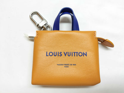 LOUIS VUITTON Monogram M02699 Bag Charm and LV Mini Shopper S00 Coin Case