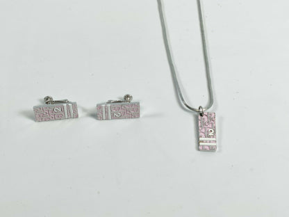Dior logo necklace, earrings, plate, Trotter accessories, accessories collection 