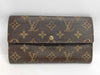 LOUIS VUITTON Monogram Postfeuille Sarah Wallet