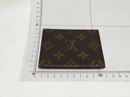 LOUIS VUITTON Monogram Envelope Carte de Visite M62920 Card Case, Pass Case, Business Card Case
