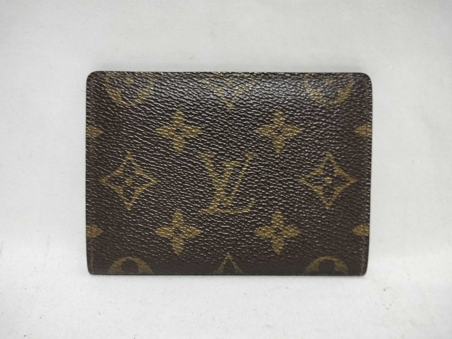 LOUIS VUITTON Monogram Porte 2 Carte Vertical M60533 Card Case, Pass Case, Business Card Case