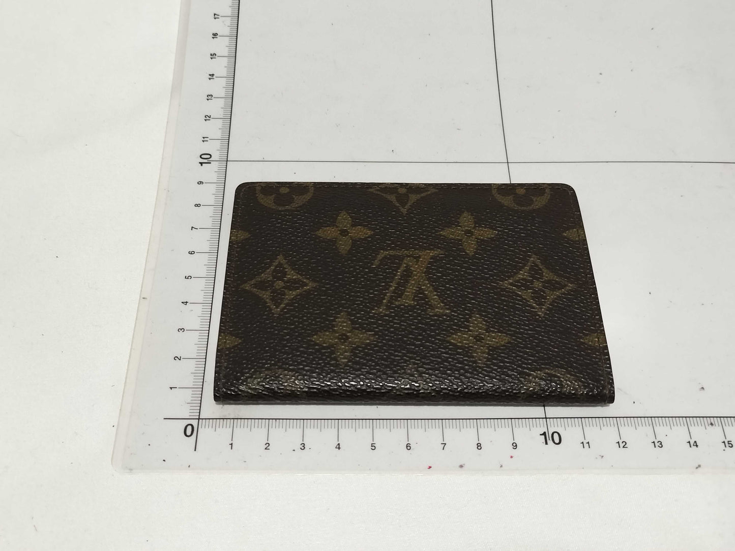 LOUIS VUITTON Monogram Porte 2 Carte Vertical M60533 Card Case, Pass Case, Business Card Case