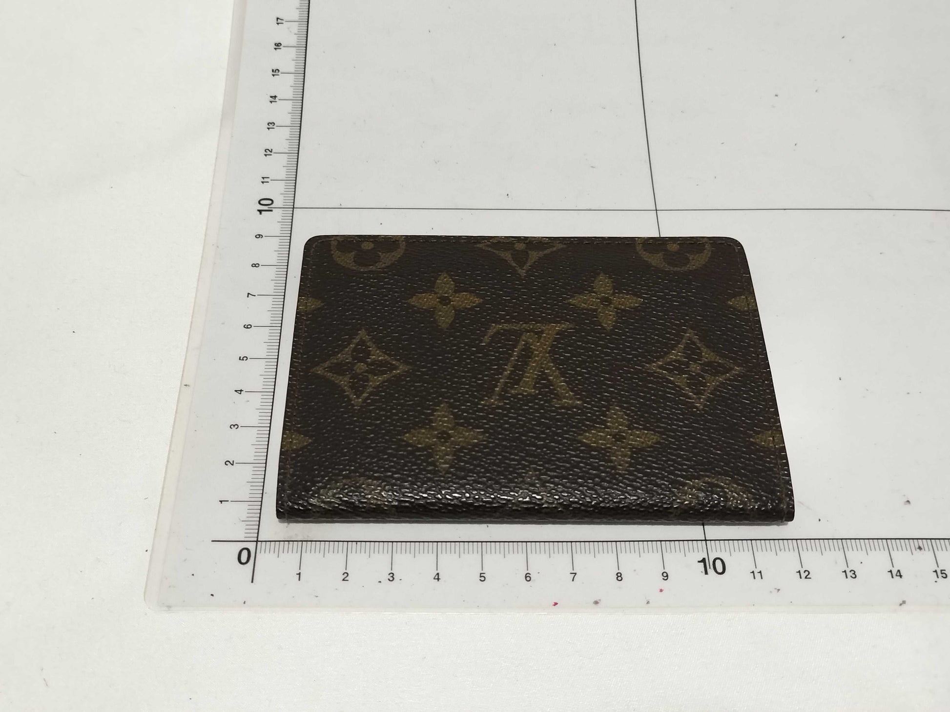 LOUIS VUITTON Monogram Porte 2 Carte Vertical M60533 Card Case, Pass Case, Business Card Case