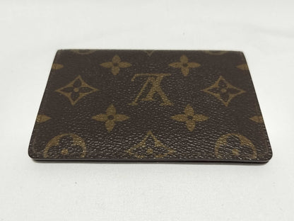 LOUIS VUITTON Monogram Porte 2 Carte Vertical M60533 Card Case, Pass Case, Business Card Case